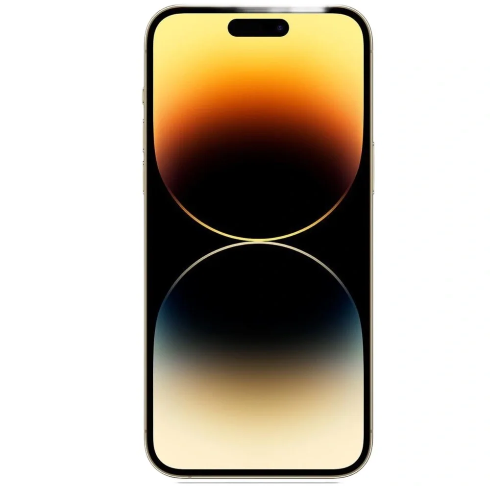 unlocked gold apple iphone 14 pro max + 2 new chargers | latest ios update
